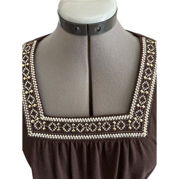 Coral Bay Bundle Of 3 Med Short Sleeve Tops Floral & Embroidered Everyday Wear - Picture 4 of 7